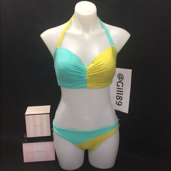 🆕💛💚Victoria secret }   Swimsuit - Picture 2 of 8